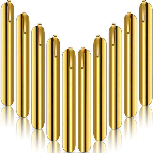 Crumbers for Servers, Table Crumb Sweepers Bread Crumber Cleaner Stainless Steel Table Crumbers for Tablecloth in Restaurants and Homes, Servers, Waiters, Waitresses Tool Accessories(Gold, 10)