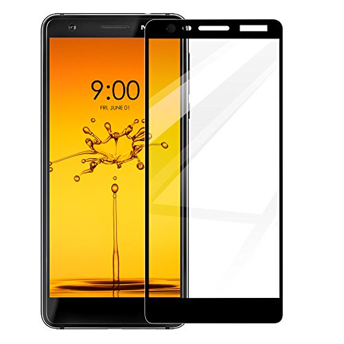 (2-Pack) JUMPY for Nokia 3.1 Screen Protector, [Full Coverage] Tempered Glass with Lifetime Replacement Warranty