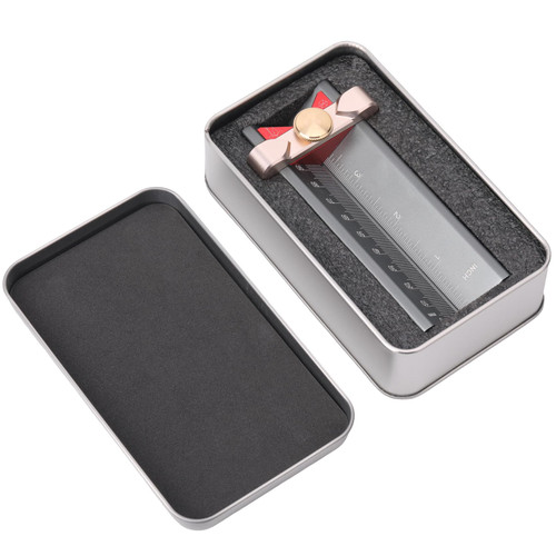 3 in 1 Multifunction Drill Depth Measuring Gauge, Angle Gauge Grinding Gage Drill Depth Measuring Gauge Drill Stop (1)