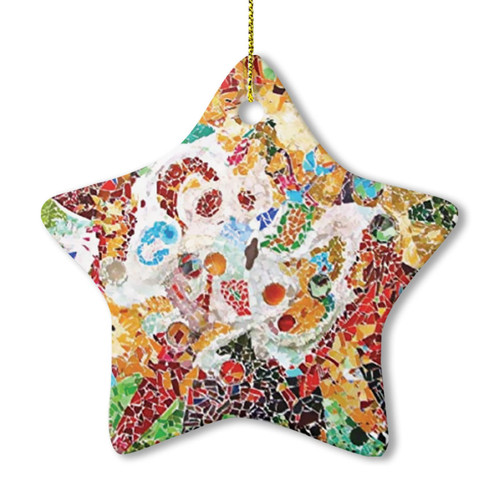 Gaudi Star Shaped Ornament