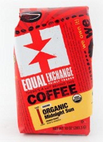 Equal Exchange Organic Coffee, Midnight Sun, Drip, 12 Ounces