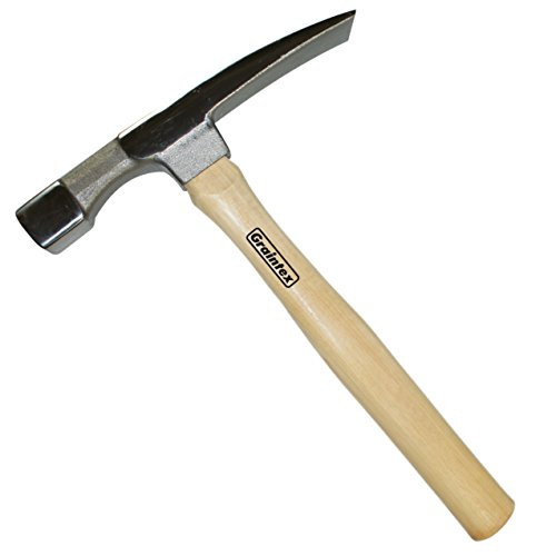 Graintex BH1384 Brick Hammer Hickory Handle, 24 oz