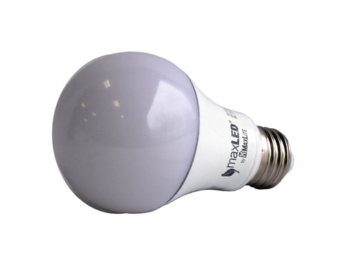 MaxLite 9A19DLED27 9W Led Omni A19 2700K DIM,