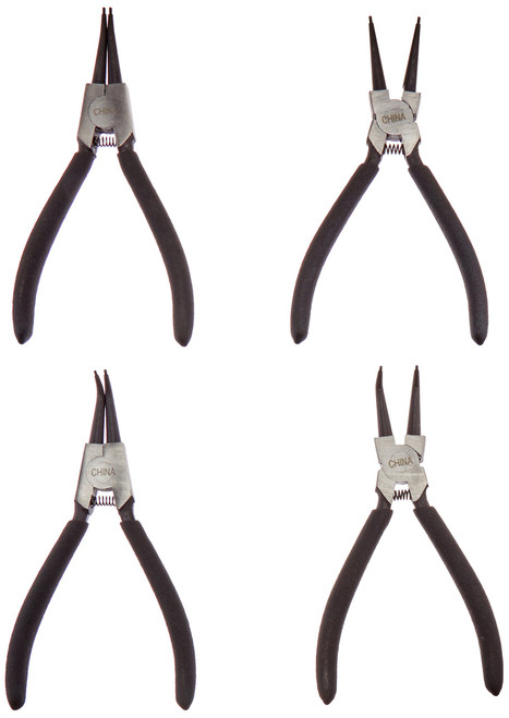 Cal Hawk Tools CPLC4P Circlip and Snap Ring Pliers Set