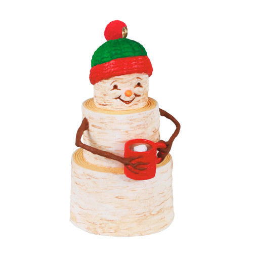 Hallmark Keepsake Christmas Ornament 2021, Cozy Birch Snowman Hallmark Keepsake Christmas Ornament 2021, Cozy Birch Snowman