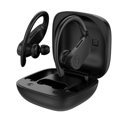 Ardorup Wireless Earbuds for Gym Athletics and Runners - with Waterproof and sweatproof Technology - Men and Women - Grips