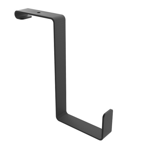 Herbert-fty Add-On Storage Hook Accessory for Ceiling Rack and Wall Shelving, Overhead Garage Storage Rack Hooks, Heavy Duty Hanging Bike Flat Hooks (Utility Hook x 6)