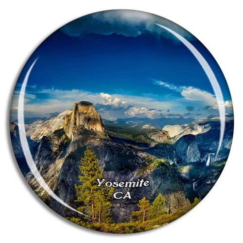 Yosemite National Park California USA Magnet Travel Souvenir 3D Crystal Glass Collection Gift Refrigerator Sticker Yosemite National Park California USA Magnet Travel Souvenir 3D Crystal Glass Collection Gift Refrigerator Sticker