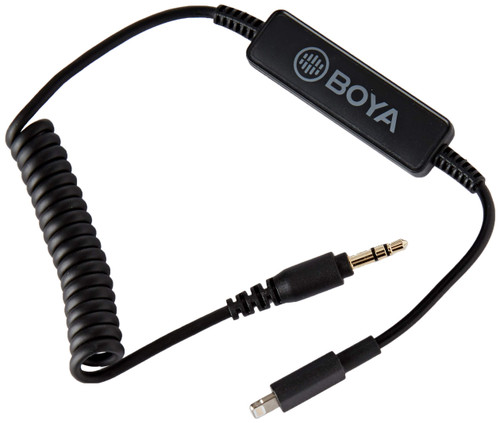 Boya 35C-L Audio Cable with 3.5mm Jack to Lightning Connector (Boya)