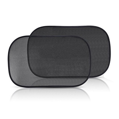 CarBoss Sun Shade for Car Side Window, Side Window Sunshade -Car Sun Shade Protector- Protect Your Kids and Pets in The Back Seat from Sun Glare and Heat,Blocks Harmful UV Rays,Baby Window Sun Shade