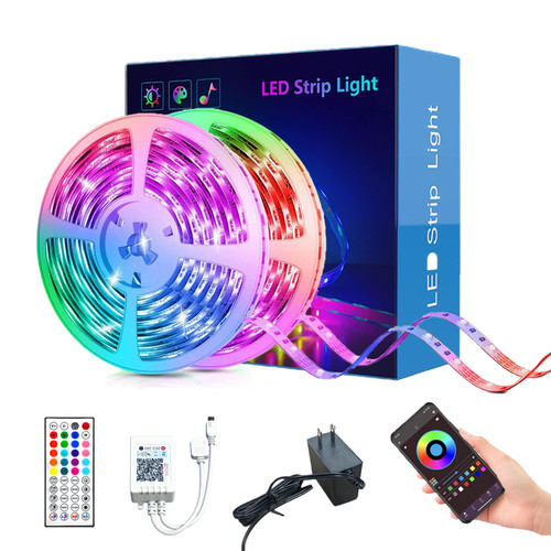 LED Lights for Bedroom 65.6ft LED Strip Lights (2 Rolls of 32.8ft), Smart Light Strips Bluetooth with App Control Remote, Music Sync Color Changing Dimmable 5050 RGB Lights for Bedroom Home Party LED Lights for Bedroom 65.6ft LED Strip Lights (2 Rolls of 32.8ft), Smart Light Strips Bluetooth with App Control Remote, Music Sync Color Changing Dimmable 5050 RGB Lights for Bedroom Home Party