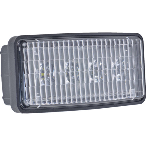 JN Driving Light, 12/24V, Led, 950 Lumens, White, Flood, Black Housing