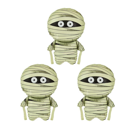 Halloween Mummy Balloon 3 Pcs Cute Mummy Balloons Halloween Aluminum Foil Balloons for Halloween Party Decorations Halloween Birthday Party Supplies Halloween Mummy Balloon 3 Pcs Cute Mummy Balloons Halloween Aluminum Foil Balloons for Halloween Party Decorations Halloween Birthday Party Supplies