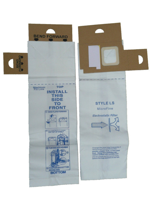 EnviroCare Replacement Vacuum Cleaner Bags Designed to Fit Eureka Sanitaire Style LS 5700 and 5800 Series Uprights 6 pack