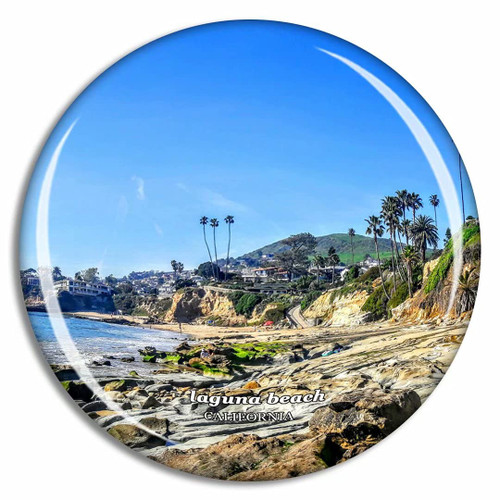 Laguna Beach California California USA Fridge Magnet Travel Gift Souvenir Collection 3D Crystal Glass Laguna Beach California California USA Fridge Magnet Travel Gift Souvenir Collection 3D Crystal Glass