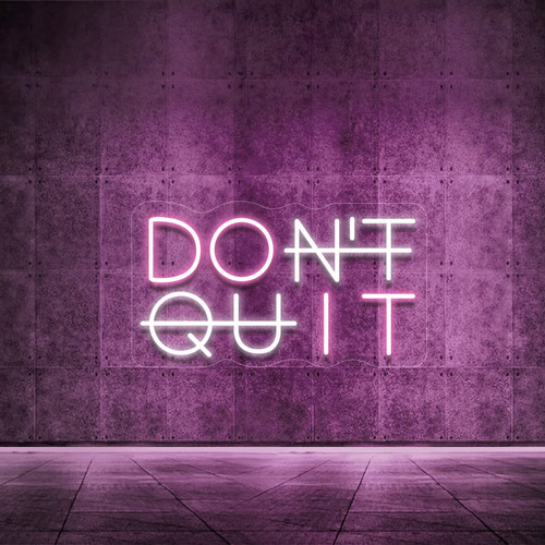 YIKBIK Don't Quit LED Neon Sign for Wall Decor, DO IT LED Neon Lights Party Decorations, USB Powered Switch LED Neon Lights Lighting Adjustable for Office Room, Gym Room, Man Cave, Gamer Room Decor YIKBIK Don't Quit LED Neon Sign for Wall Decor, DO IT LED Neon Lights Party Decorations, USB Powered Switch LED Neon Lights Lighting Adjustable for Office Room, Gym Room, Man Cave, Gamer Room Decor