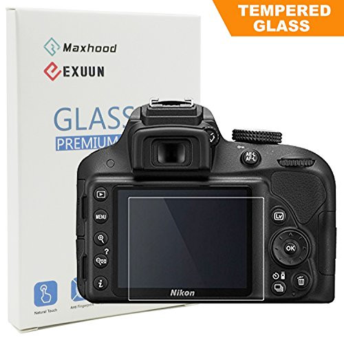 Nikon D3400 D3200 D3300 LCD Tempered Glass Screen Protector, Poyiccot Optical 9H Hardness 0.3mm Thin Tempered Glass for Nikon D3200 D3300 D3400 Nikon D3400 D3200 D3300 LCD Tempered Glass Screen Protector, Poyiccot Optical 9H Hardness 0.3mm Thin Tempered Glass for Nikon D3200 D3300 D3400