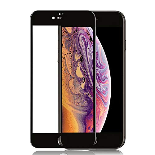 Screen Protector 2 Pack 3D Full Coverage Privacy 9H Anti-Spy Tempered Glass Screen Protector for iPhone 7/8