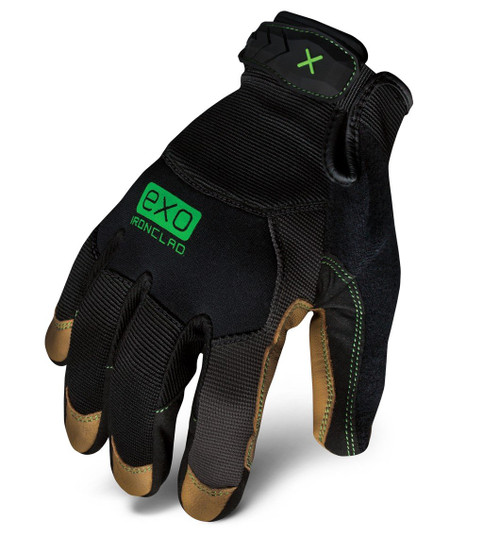 Ironclad EXO-MOL-05-XL Modern Leather Gloves, X-Large, Black/Gold