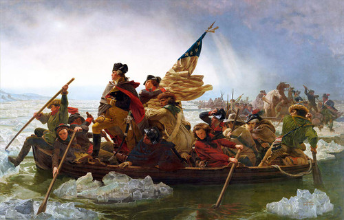 Great Images George Washington Crossing the Delaware 24x36 inch rolled poster