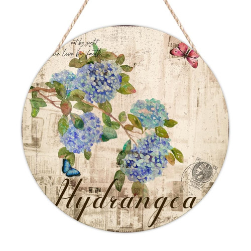 Welcome Sign for Front Porch For We Live by Faith Not by Sight Round Wood Sign Blue Hydrangea Butterfly Wooden Plaque Blossom Floral 10in Decorative Hanging Sign For Family Home House Bedroom Welcome Sign for Front Porch For We Live by Faith Not by Sight Round Wood Sign Blue Hydrangea Butterfly Wooden Plaque Blossom Floral 10in Decorative Hanging Sign For Family Home House Bedroom