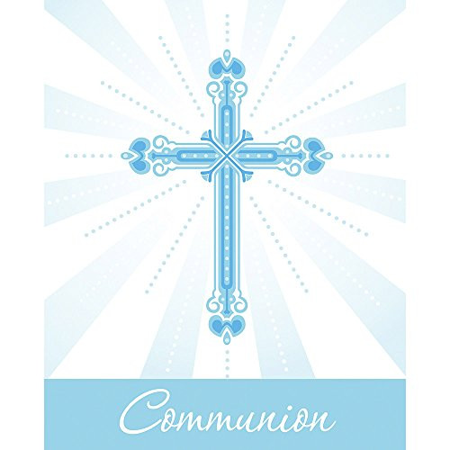 Creative Converting 890223B Party Invitation, Blue