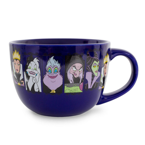 Silver Buffalo Disney Villains Close-Up Panels Ceramic Soup Mug | Bowl for Ice Cream, Cereal, Oatmeal | Large Coffee Cup for Espresso, Caffeine, Beverages and Collectibles | Holds 24 Ounces Silver Buffalo Disney Villains Close-Up Panels Ceramic Soup Mug | Bowl for Ice Cream, Cereal, Oatmeal | Large Coffee Cup for Espresso, Caffeine, Beverages and Collectibles | Holds 24 Ounces