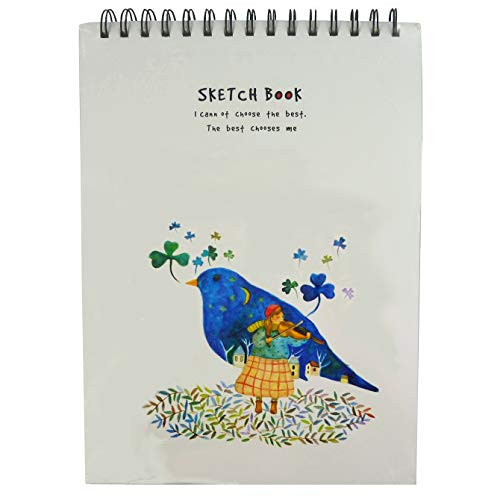 Sketch Book, Drawing Pad, Art Marker Paper (Bird Cover)