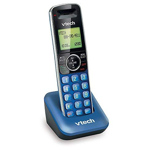VTech CS6409-15 Accessory Cordless Handset, Blue | Requires a VTech CS6419 or CS6429 Series Cordless Phone System to Operate
