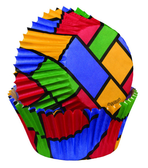 Wilton Colorblock Standard Baking Cups 75/CT