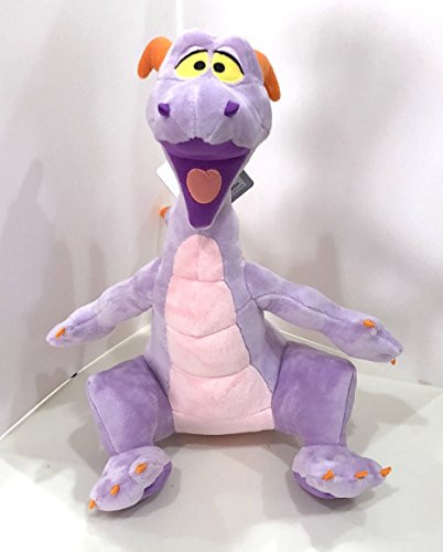 Disney Parks Figment Epcot Purple Dragon 15 inch Smooth Plush Doll