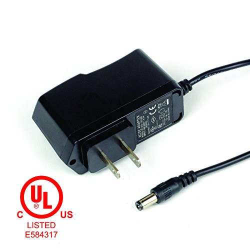 12v 1A 1000mA AC/DC Adapter Power Supply for LED Strip Light / CCTV Camera UL Listed