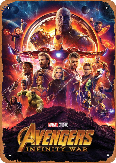 Unidwod Avengers Infinity War Movie Poster 8 x 12 Inches - Vintage Metal Tin Sign for Home Bar Pub Garage Decor Gifts Unidwod Avengers Infinity War Movie Poster 8 x 12 Inches - Vintage Metal Tin Sign for Home Bar Pub Garage Decor Gifts