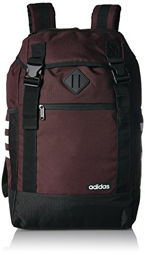 adidas Midvale Backpack, Dark Red, One Size