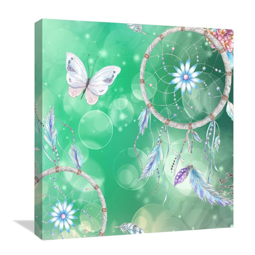 Galaxy Star Dreamcatchers Canvas Wall Art Motivational Canvas Painting Print Wall Painting Art Framed Painting Print on Canvas Motivational Wall Decoration for Bathroom Bathroom Farmhouse