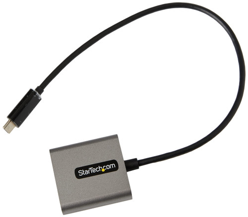StarTech.com USB C to DVI Adapter - 1920x1200 USB Type C to DVI-D Display/Monitor Video Converter, USB-C Dongle, Thunderbolt 3 Compatible, 12" Attached Cable - Upgraded Version of CDP2DVI (CDP2DVIEC) StarTech.com USB C to DVI Adapter - 1920x1200 USB Type C to DVI-D Display/Monitor Video Converter, USB-C Dongle, Thunderbolt 3 Compatible, 12" Attached Cable - Upgraded Version of CDP2DVI (CDP2DVIEC)