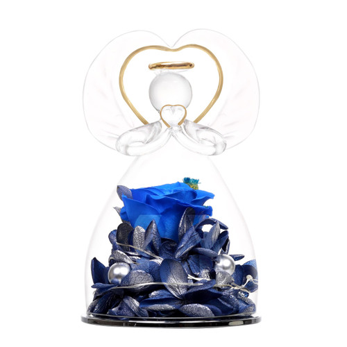 Sibitowa Mama Gifts for Mothers Day Birthday Blue Rose Flower Gifts for Mama Wife Grandma Women Girlfriend, Anniversary,Wedding,Preserved Real Rose in Angel Figurine with Led Light Sibitowa Mama Gifts for Mothers Day Birthday Blue Rose Flower Gifts for Mama Wife Grandma Women Girlfriend, Anniversary,Wedding,Preserved Real Rose in Angel Figurine with Led Light