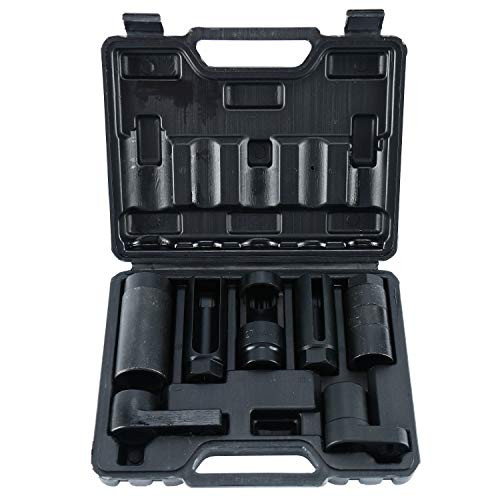 8MILELAKE Oxygen Sensor Socket Set Sending Unit Socket Wrench Tool