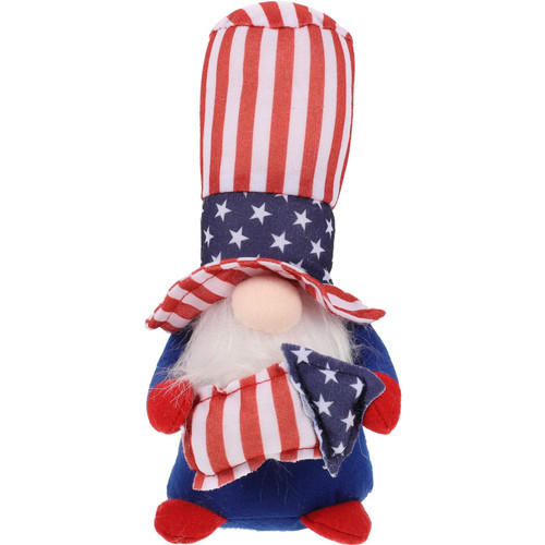 BESTOYARD Gnomes Decorations for Home 4th of July Gnomes Independence Day Decorations for Home Swedish Gnomes Patriotic Gnomes for Memorial Day Uncle Sam Gnomes