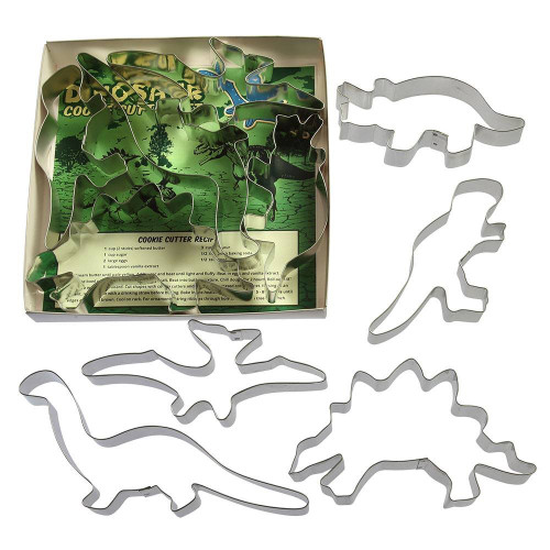 You Are Dinomite Cookie Cutter 5 Pc Set L9026 - Foose Cookie Cutters - US Tin Plated Steel