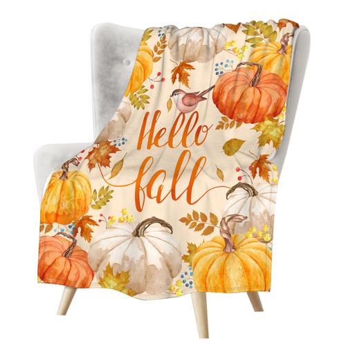 Fall Throw Blanket Pumpkin Blanket Throw Soft Warm Plush Fall Decor Flannel Fuzzy Picnic Throw Blanket Orange Leaf Autumn Blanket for Couch Sofa Chairs Holiday Blankets and Throws 50"x40" Fall Throw Blanket Pumpkin Blanket Throw Soft Warm Plush Fall Decor Flannel Fuzzy Picnic Throw Blanket Orange Leaf Autumn Blanket for Couch Sofa Chairs Holiday Blankets and Throws 50"x40"