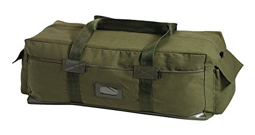 Rothco Canvas Israeli Type Duffle Bag, Olive Drab