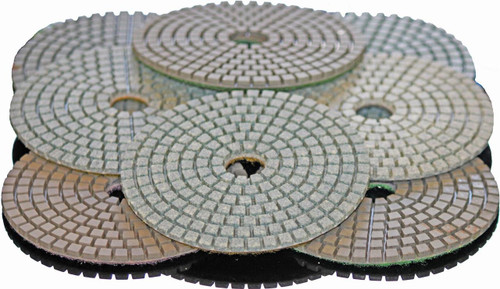 Stadea PPW157B 4" Diamond Polishing Pads Grit 6000 Wet for Concrete Travertine Marble Terrazzo Glass Granite Stone Polishing, Pack of 5 Stadea PPW157B 4" Diamond Polishing Pads Grit 6000 Wet for Concrete Travertine Marble Terrazzo Glass Granite Stone Polishing, Pack of 5