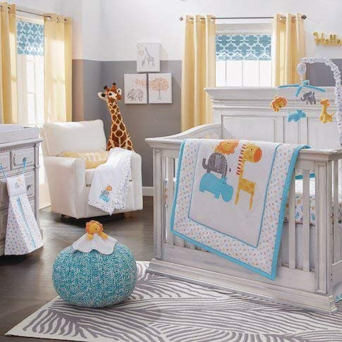 Koala Baby 4 Piece Safari Crib Bedding Set