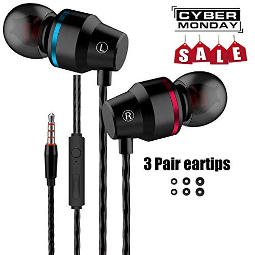 Earbuds Ear Buds in Ear Headphones Wired Earphones with Microphone Mic Stereo and Volume Control Waterproof Wired Earphone Android Mp3 Players Tablet Laptop 3.5mm Audio Earbuds Ear Buds in Ear Headphones Wired Earphones with Microphone Mic Stereo and Volume Control Waterproof Wired Earphone Android Mp3 Players Tablet Laptop 3.5mm Audio