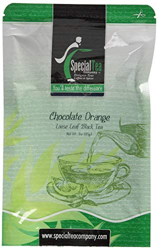 Special Tea Chocolate Orange Loose Black Tea, 3 Ounce