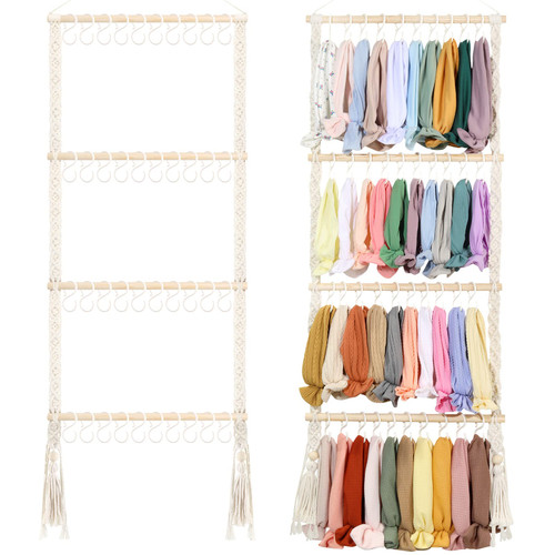 PABOBIT Headband Holder Organizer for Baby Girl, Baby Headband Organizer for Girls,Hair Accessories Organizer Storage Wall Hanging Decor for Nursery Toddler Girls Room PABOBIT Headband Holder Organizer for Baby Girl, Baby Headband Organizer for Girls,Hair Accessories Organizer Storage Wall Hanging Decor for Nursery Toddler Girls Room