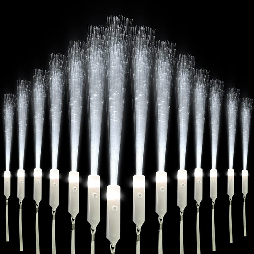 SZHFU Glow Sticks Party Favors for Kids, White Fiber Optic Wands LED Light up Wedding Wand, 3 Light Modes Flashing Glow Sticks, for Bridal Shower Christmas Fiber Optic Light Wand (32 PCS) SZHFU Glow Sticks Party Favors for Kids, White Fiber Optic Wands LED Light up Wedding Wand, 3 Light Modes Flashing Glow Sticks, for Bridal Shower Christmas Fiber Optic Light Wand (32 PCS)