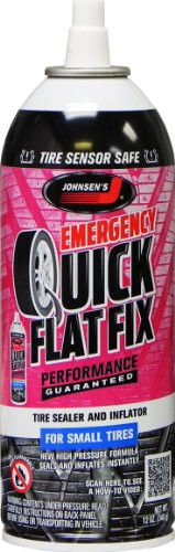 Johnsen's 3712 Non-Flammable Emergency Quick Flat Fix with Cone - 12 oz.