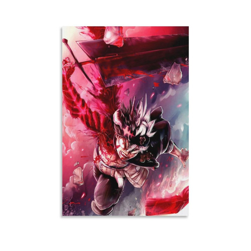 GCOYOZD Black Clover Anime Posters Wall Art Paintings Canvas Wall Decor Home Decor Living Room Decor Aesthetic 12x18inch(30x45cm) Unframe-Style GCOYOZD Black Clover Anime Posters Wall Art Paintings Canvas Wall Decor Home Decor Living Room Decor Aesthetic 12x18inch(30x45cm) Unframe-Style